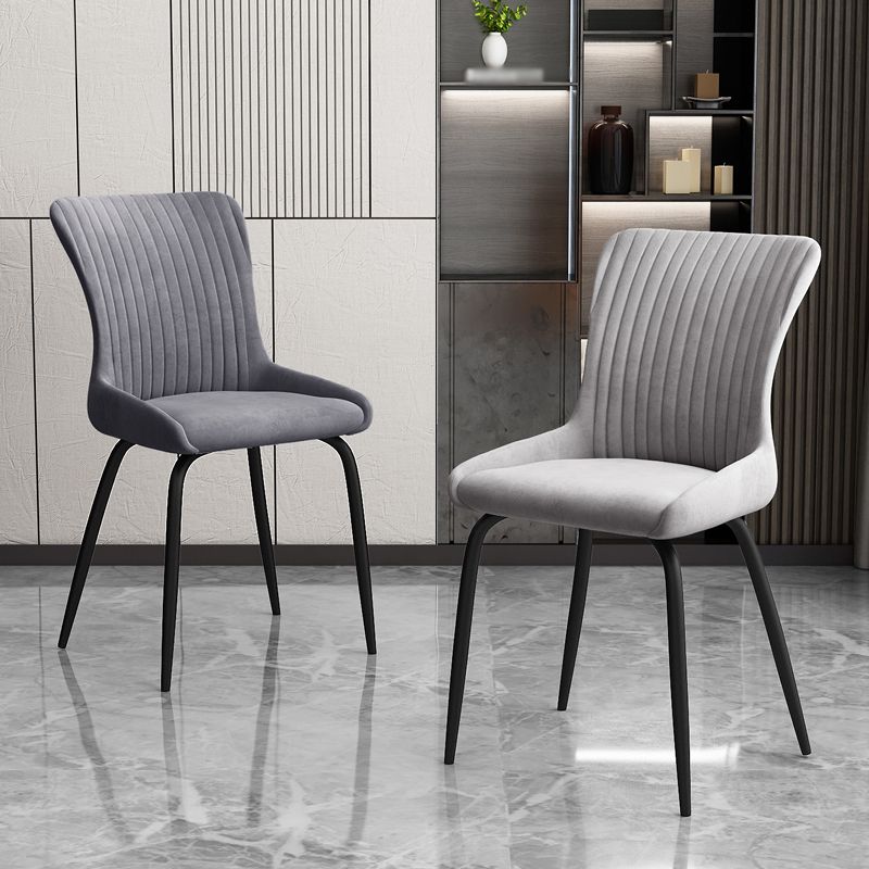 Industrial Style Metal Chairs Set Solid Back Arm Kitchen Dining Chairs Clearhalo ' kitchen&dining_furn' 'Dining Chairs' 'Dining Tables & Seating' 'dining_chair' 'furn' 'furn_dining_chair' 'Furniture' 'furniture_dining_chair' 'Kitchen & Dining Furniture' 'kitchen' 1200x1200_00ce52a1-6d05-4009-ba74-b3fe2ce0f424