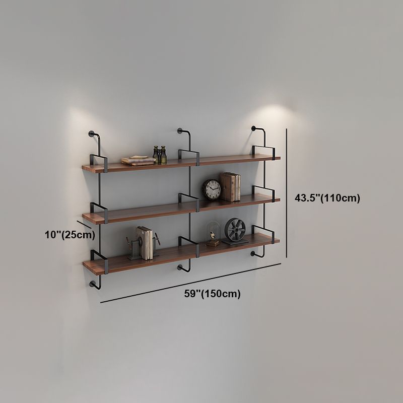 Wall Mounted Bookcase Shelf Industrial Rectangular Shelves for Study Room Clearhalo 'Bookcases' 'furn' 'furn_bookcases' 'Furniture' 'furniture_bookcases' 'kitchen' 'kitchen_bookcases' 'Living Room Furniture' 'Office Furniture' 1200x1200_00ced902-5116-4326-9aa1-989bf8fb612e