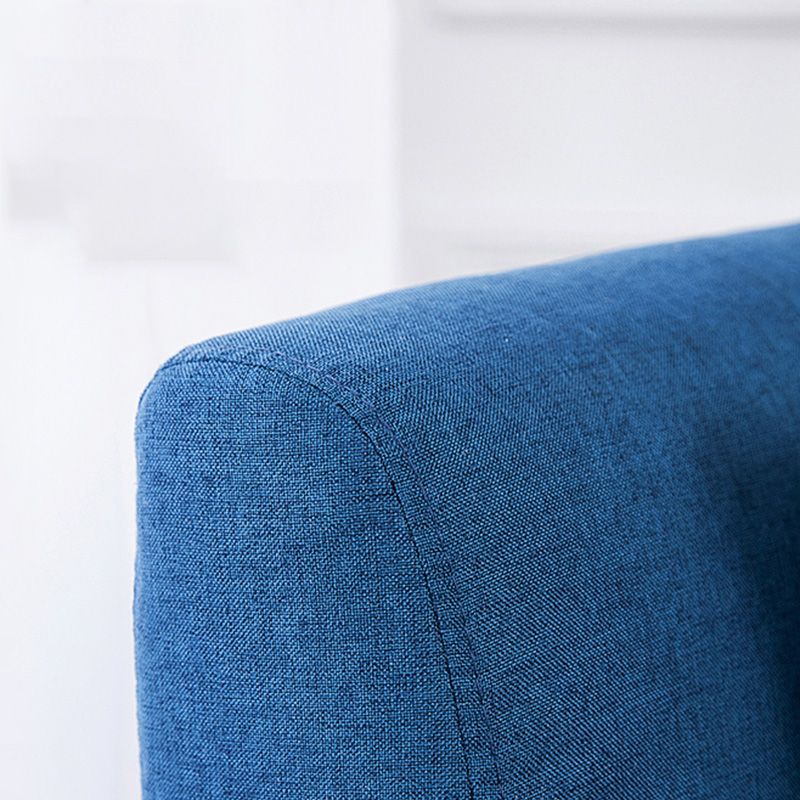 27.5"Wide Faux Leather/Linen Blend Tight Back Arm Chair with Basic Four Legs Clearhalo 'Accent Chairs' 'accent_chairs' 'Chairs & Seating' 'furn' 'furn_accent_chairs' 'Furniture' 'furniture_accent_chairs' 'Living Room Furniture' 1200x1200_00d05c54-b0d1-488f-b1f9-6ccdfa53e7ba