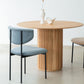 Table à manger ronde de style moderne Table à manger en bois massif pour la maison