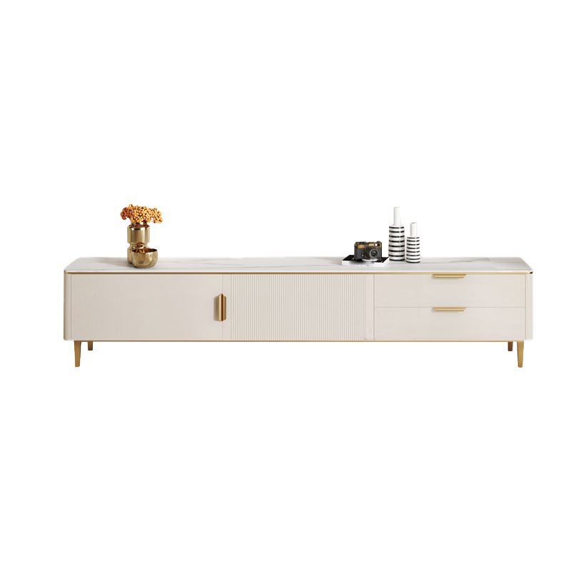 Rectangle Enclosed Storage TV Stand Luxury Sintered Stone Home Stand Console Clearhalo 'furn' 'furn_tv_stands_entertainment_centers' 'Furniture' 'Living Room Furniture' 'TV Stands & Entertainment Centers' 'TV Stands & Media Storage Furniture' 'tv_stands_entertainment_centers' 1200x1200_00d61b95-d522-4f63-985a-95e34c6cecf9