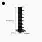 13.78"W Bookcase Contemporary Style Invisible Bookshelf for Home Office Clearhalo 'Bookcases' 'furn' 'furn_bookcases' 'Furniture' 'Office Furniture' 1200x1200_00d6a899-257f-44ac-80fa-593cafad6637