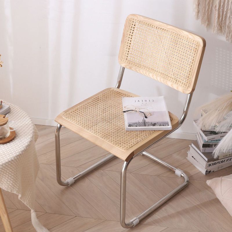 Contemporary Side Chair Open Back Dining Room Chair for Kitchen Clearhalo 'Dining Chairs' 'Dining Tables & Seating' 'dining_chair' 'furn' 'furn_dining_chair' 'Furniture' 'Kitchen & Dining Furniture' 1200x1200_00d85383-8ca0-4d0a-b3bc-e6b4dae3380b