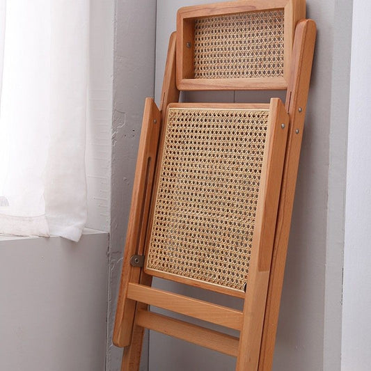 Country Style Aged Wood Dining Chair Cane Back Armless Open Back Dining Side Chair Clearhalo ' kitchen&dining_furn' 'Dining Chairs' 'Dining Tables & Seating' 'dining_chair' 'furn' 'furn_dining_chair' 'Furniture' 'furniture_dining_chair' 'Kitchen & Dining Furniture' 'kitchen' 1200x1200_00d9b039-3fd9-4084-8824-fe4b0405f6ca