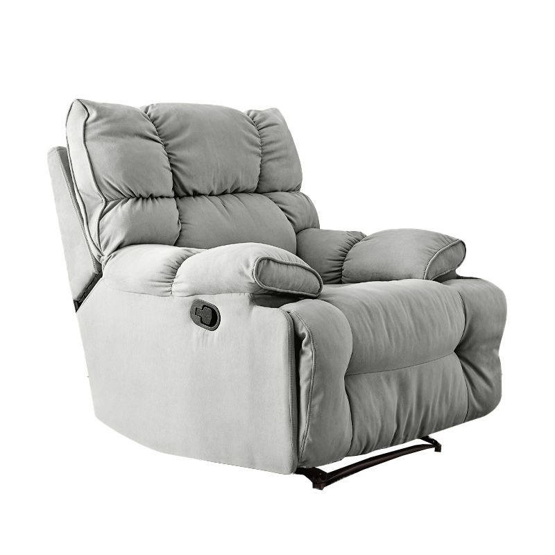 42 "brede hedendaagse standaardrecliner Ottomaanse single -recliner stoel