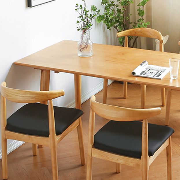 Modern 1/3/5/7 Pieces Dining Set Solid Wood Dining Table Set Clearhalo 'Dining Room Sets' 'Dining Tables & Seating' 'dining_room_set' 'furn' 'furn_dining_room_set' 'Furniture' 'furniture_dining_room_set' 'Kitchen & Dining Furniture' 'kitchen&dining_furn' 'kitchen' 1200x1200_00dcfed7-1686-4b3d-a0ee-70609292726e