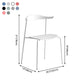 Minimalist Style Open Back Dining Side Chair Armless Dining Side Chair for Home (Set of 2) Clearhalo ' kitchen&dining_furn' 'Dining Chairs' 'Dining Tables & Seating' 'dining_chair' 'furn' 'furn_dining_chair' 'Furniture' 'furniture_dining_chair' 'Kitchen & Dining Furniture' 'kitchen' 1200x1200_00def956-1ded-45b1-8f3f-3cf5569a1a13