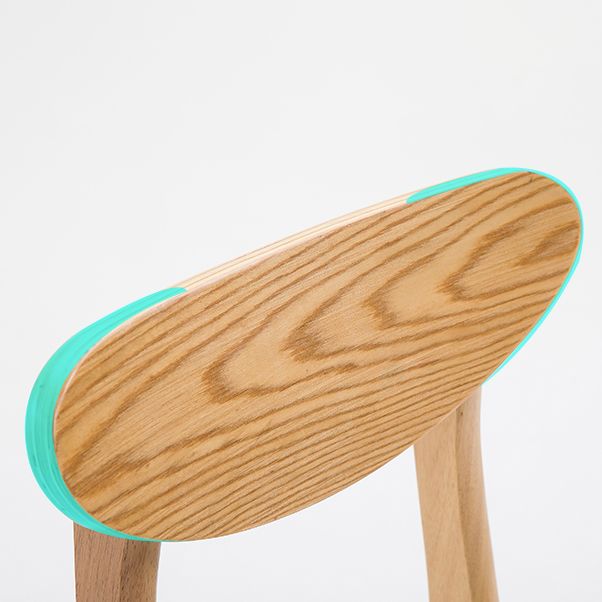 Scandinavian Oak Wood Home Stool Matte Finish Upholstered Bar Stools Clearhalo 'Bar Furniture' 'Bar Stools' 'bar_stools' 'furn' 'furn_bar_stools' 'Furniture' 'furniture_bar_stools' 'Kitchen & Dining Furniture' 1200x1200_00dfc9d6-658f-4980-a8e0-3119f9a1582f