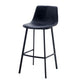 Contemporary Design Leather Counter Stool Low Back Armless Stools with Metal Base Clearhalo 'Bar Furniture' 'Bar Stools' 'bar_stools' 'furn' 'furn_bar_stools' 'Furniture' 'furniture_bar_stools' 'Kitchen & Dining Furniture' 1200x1200_00e100e4-8b78-4e5d-b67f-39c075317738