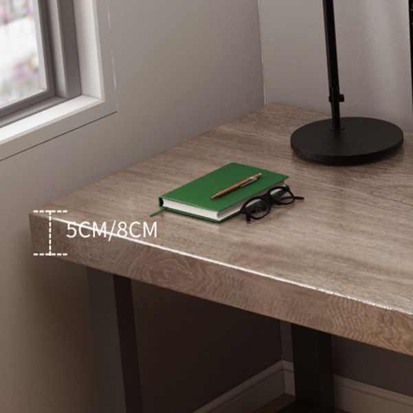 Contemporary Style Writing Desk Solid Wood Rectangular Home and Office Desk Clearhalo 'furn' 'furn_office_desk' 'Furniture' 'furniture_office_desk' 'Office Desks' 'Office Furniture' 'office_desk' 1200x1200_00e24dff-b741-4e02-99a9-ae7c5145aecb