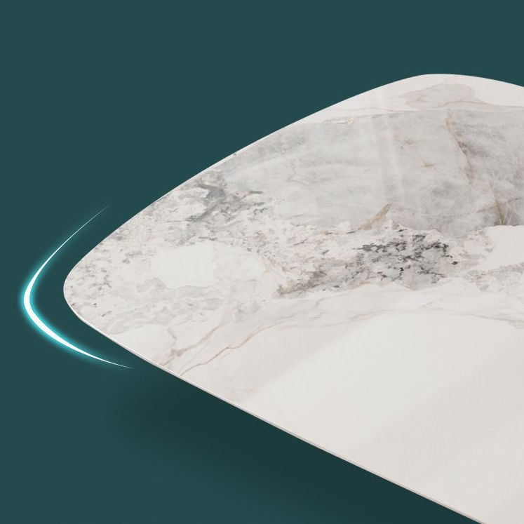 Rectangle Dining Table Set 1/5 Pcs Metal Frame Dining Table and Chairs Clearhalo 'Dining Room Sets' 'Dining Tables & Seating' 'dining_room_set' 'furn' 'furn_dining_room_set' 'Furniture' 'Kitchen & Dining Furniture' 1200x1200_00e8b0c9-8485-484e-8cf0-8ac1cee46f24