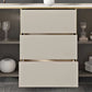 Classic Glam Storage Chest Stone Dresser with 3 Drawers , 12.87-inch Width Clearhalo 'Bedroom Furniture' 'Dressers & Chests' 'dressers_chests' 'furn' 'furn_dressers_chests' 'Furniture' 1200x1200_00eae33a-7a6e-43ac-92a5-a7be94704ed7