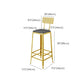 Glam Style Upholstered Counter Stool Armless Bar Stool with Footrest Clearhalo 'Bar Furniture' 'Bar Stools' 'bar_stools' 'furn' 'furn_bar_stools' 'Furniture' 'Kitchen & Dining Furniture' 1200x1200_00ed62fc-17c7-4758-aaaf-f2d5513bceca
