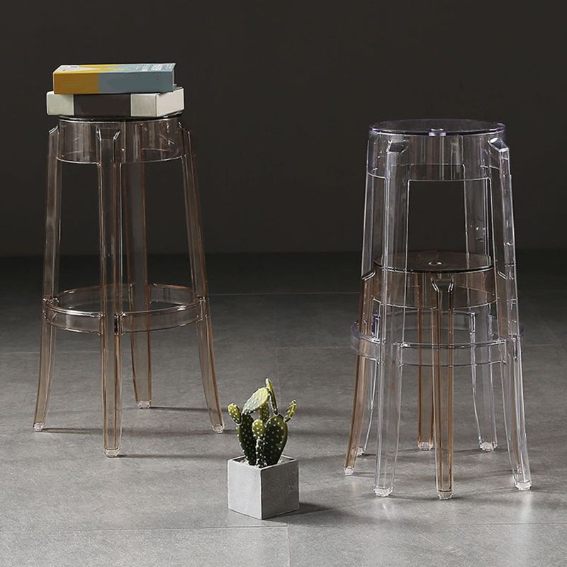 Contemporary Stackable Counter Stools Armless Indoor Bar Stool Clearhalo 'Bar Furniture' 'Bar Stools' 'bar_stools' 'furn' 'furn_bar_stools' 'furniture_bar_stools' 'Kitchen & Dining Furniture' 'kitchen&dining_furn' 'kitchen' 'kitchen_furn' Furniture' 1200x1200_00f0c819-f5f7-4b47-a95f-c1865d594bb5