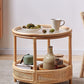 Tropical Cocktail Table Storage Round 4 Legs Coffee Cocktail Table Clearhalo 'Coffee & Accent Tables' 'Coffee Tables' 'coffee_tables' 'furn' 'furn_coffee_tables' 'Furniture' 'Living Room Furniture' 1200x1200_00f23d24-4326-4c10-b96d-e94d88e2774a