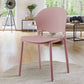 Contemporary Style Dining Chairs Armless Dining Chairs with Plastic Legs for Kitchen Clearhalo 'Dining Chairs' 'Dining Tables & Seating' 'dining_chair' 'furn' 'furn_dining_chair' 'Furniture' 'Kitchen & Dining Furniture' 1200x1200_00f2876f-3d0e-4ad0-9b3b-e480125fb394