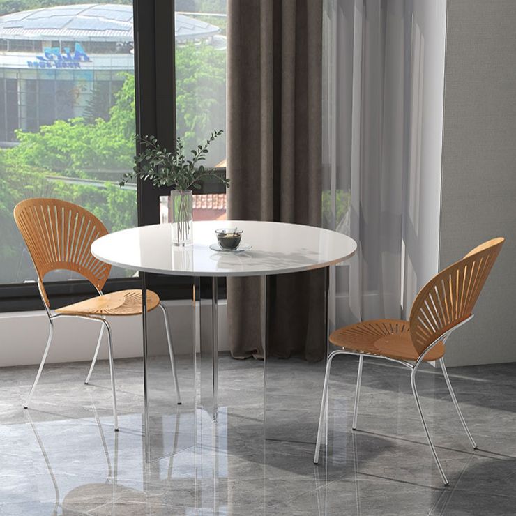Modern 1/3 Pieces Dining Set Round Stone Dining Table for Dining Room Clearhalo 'Dining Room Sets' 'Dining Tables & Seating' 'dining_room_set' 'furn' 'furn_dining_room_set' 'Furniture' 'furniture_dining_room_set' 'Kitchen & Dining Furniture' 1200x1200_00f73513-5f6c-4990-a70e-649a37c4d26b