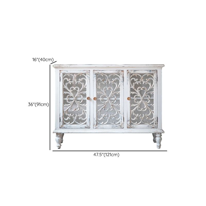 Traditional Wood Display Stand Glass Doors Storage Cabinet with Doors for Living Room Clearhalo 'Display & China Cabinets' 'display_china_cabinets' 'furn' 'furn_display_china_cabinets' 'Furniture' 'Kitchen & Dining Furniture' 1200x1200_00f7c2e0-181d-44c9-aca8-a85d574721d6