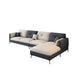 Beige Contemporary Faux Leather Sofa with Recessed Arm 30.7" Clearhalo 'furn' 'furn_sectionals' 'Furniture' 'furniture_sectionals' 'kitchen' 'kitchen_sectionals' 'Living Room Furniture' 'Sectionals' 1200x1200_00fb97a7-8fe8-4a7c-a89c-58ad4caccb0e