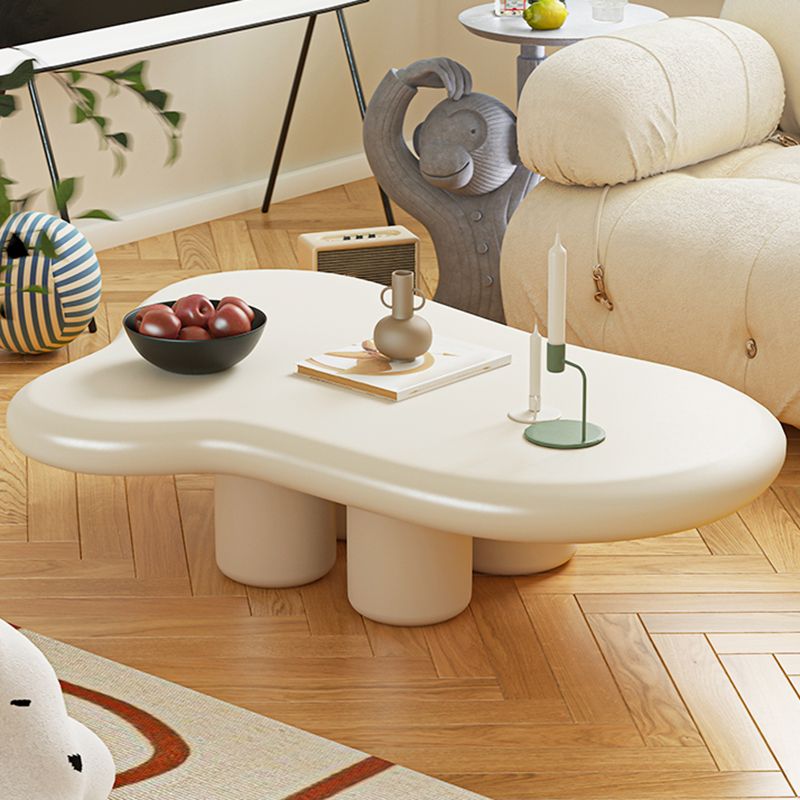 Scandinavian Wooden Coffee Table Free form 3 Legs Coffee Table for Living Room Clearhalo 'Coffee & Accent Tables' 'Coffee Tables' 'coffee_tables' 'furn' 'furn_coffee_tables' 'Furniture' 'Living Room Furniture' 1200x1200_00fca10f-5b71-4268-8d32-c0a4584312fd