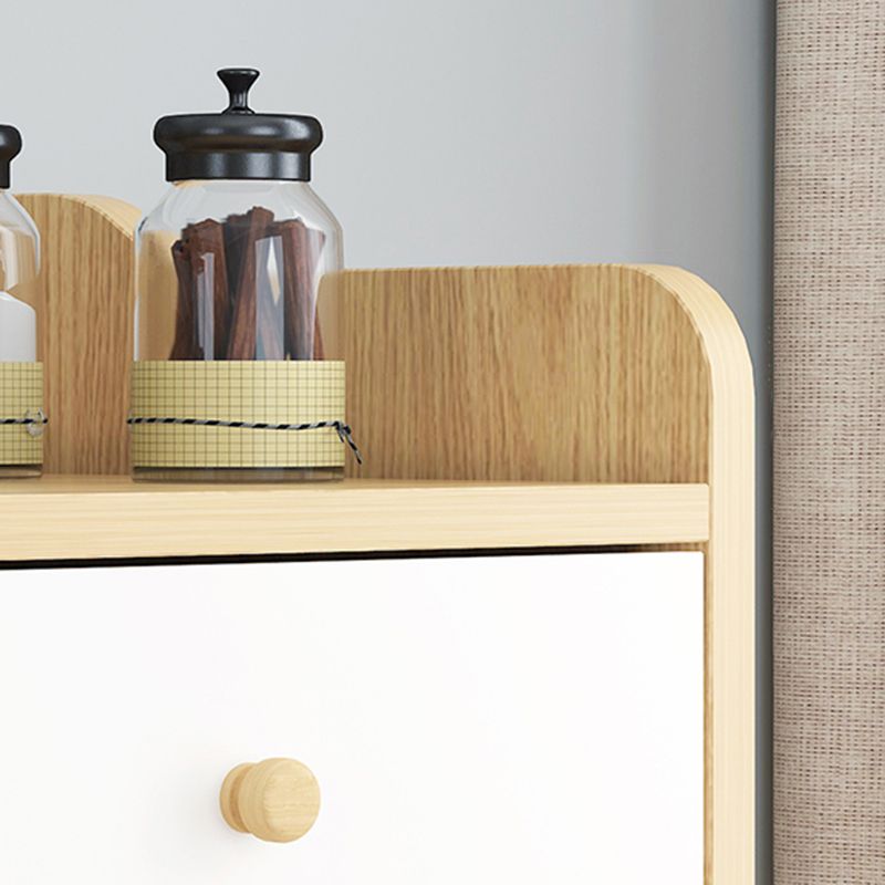 Modern Rectangle Accent Cabinet Wood Knobs Cabinet with Drawer Clearhalo 'Cabinets & Chests' 'cabinets_chests' 'furn' 'furn_cabinets_chests' 'Furniture' 'Living Room Furniture' 1200x1200_00fd994f-883b-4370-beb2-856f28ee3b32