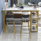 Modern Style Bistro Bar Table Rectangle Wine Rack Bar Table for Living Room Clearhalo 'Bar Furniture' 'Bar Tables' 'bar_tables' 'furn' 'furn_bar_tables' 'Furniture' 'Kitchen & Dining Furniture' 1200x1200_00feb74e-e91d-43a0-90bb-a90ae624daf0