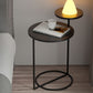 Contemporary Metal Accent Table Nightstand 21.65" Tall Bed Nightstand Clearhalo 'Bedroom Furniture' 'furn' 'furn_night_stand' 'Furniture' 'night_stand' 'Nightstands' 1200x1200_0100b8d3-a7cc-4e9d-96b0-803d04108b73
