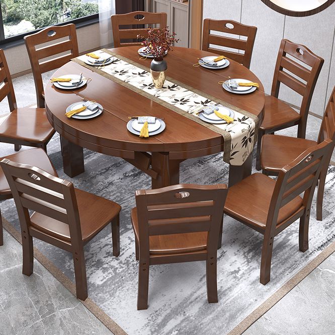 Modern Standard Dining Table Extendable Solid Wood Dining Table with 4 Legs Clearhalo ' dining_table' 'Dining Tables & Seating' 'Dining Tables' 'furn' 'furn_dining_table' 'Furniture' 'furniture_dining_table' 'Kitchen & Dining Furniture' 'kitchen&dining_furn' 'kitchen' 'kitchen_dining_table' 1200x1200_01049d09-e254-46b7-b3f7-c71429c3642f