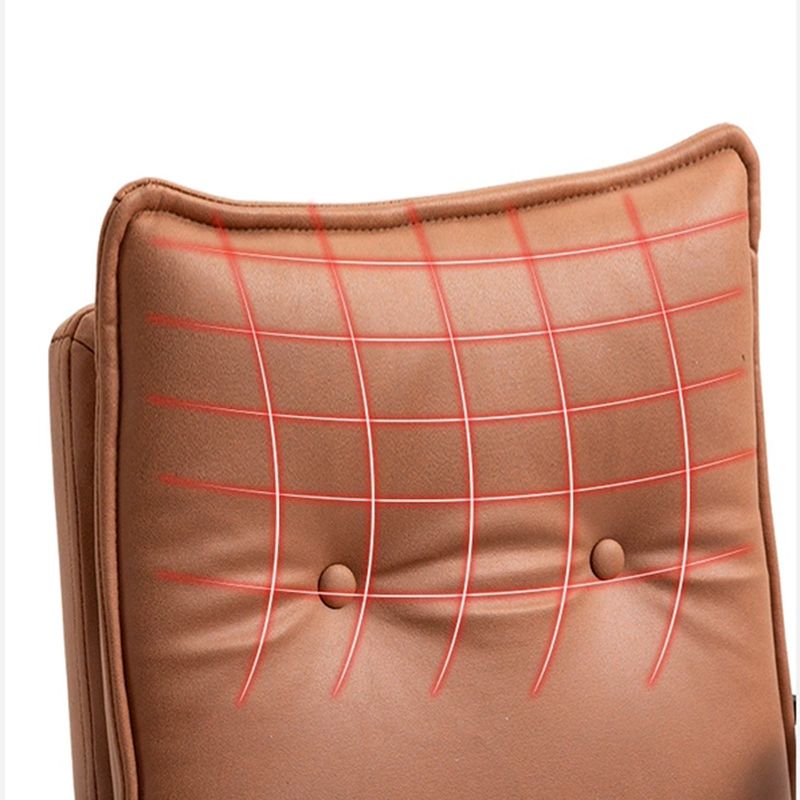 Black Frame Modern Office Chair Swivel Computer Desk Chair with Padded Arms Clearhalo 'Furniture' 'furniture_office_chair' 'Office Chairs' 'Office Furniture' 'office_chair' 1200x1200_0108f956-3da7-4332-a129-a44c8c640c0b