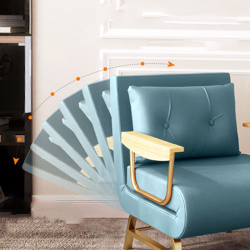 Scandinavian Solid Color Standard Recliner Faux Leather Recliner Chair Clearhalo 'Chairs & Seating' 'furn' 'furn_recliners' 'Furniture' 'Living Room Furniture' 'Recliners' 1200x1200_0109d0dc-e1b9-4fb1-a243-25f636b11d37