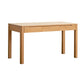 Beech Wood Home Office Desk Modern Natural Writing Desk met lade