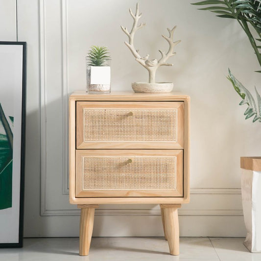 引き出しストレージグラムアクセントテーブルナイトスタンドアンティークフィニッシュベッドナイトスタンド