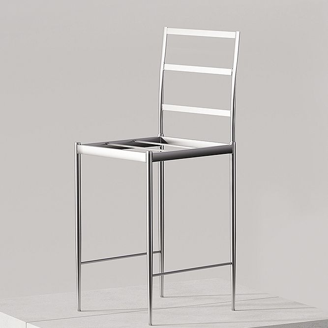 Contemporary Faux Leather 39-inch Bar Stools with Metal Base Clearhalo 'Bar Furniture' 'Bar Stools' 'bar_stools' 'furn' 'furn_bar_stools' 'Furniture' 'Kitchen & Dining Furniture' 1200x1200_010d3a9d-5f36-46af-a49e-2b134509cf0f