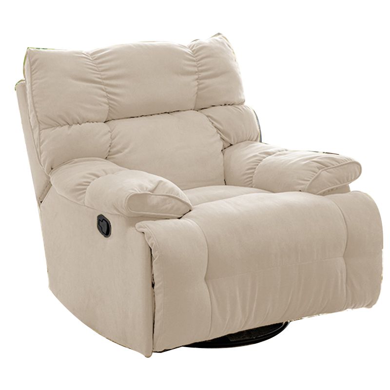 Modern Standard Recliner with Footrest and Tufted Back in Solid Color Clearhalo 'Chairs & Seating' 'furn' 'furn_recliners' 'Furniture' 'Living Room Furniture' 'Recliners' 1200x1200_010f24bb-b2e7-4817-9deb-8d2f7a2a4a61