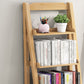 Solid Wood Bookshelf Modern Ladder Bookshelf 55.1" H X 14.2" W Clearhalo 'Bookcases' 'furn' 'furn_bookcases' 'Furniture' 'Office Furniture' 1200x1200_010fe145-5ac0-40bf-a1ae-463a158b9cf1