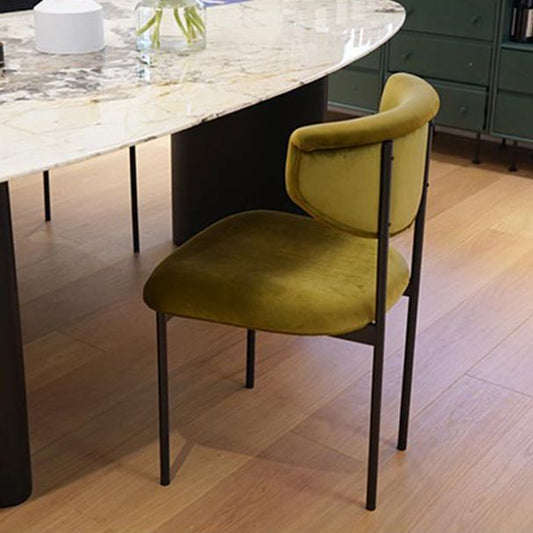 Dining Room Side Chairs Modern Velvet Kitchen Chair for Home Clearhalo 'Dining Chairs' 'Dining Tables & Seating' 'dining_chair' 'furn' 'furn_dining_chair' 'Furniture' 'furniture_dining_chair' 'Kitchen & Dining Furniture' 1200x1200_011002f8-2bf5-4d75-bbf9-141cd45528b1