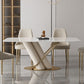 Traditional Luxury Rectangle Dining Table Stone Dinner Table with Pedestal Base Clearhalo ' dining_table' 'Dining Tables & Seating' 'Dining Tables' 'furn' 'furn_dining_table' 'Furniture' 'furniture_dining_table' 'Kitchen & Dining Furniture' 'kitchen&dining_furn' 'kitchen' 'kitchen_dining_table' 1200x1200_0113b540-95d2-4dcd-9e31-7c21d40aa634