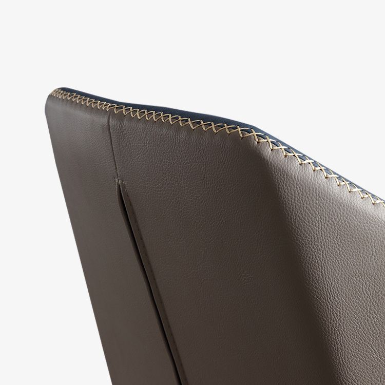 Modern Style Upholstered Side Chair Wingback Parsons Chair for Home Use Clearhalo ' kitchen&dining_furn' 'Dining Chairs' 'Dining Tables & Seating' 'dining_chair' 'Furniture' 'furniture_dining_chair' 'Kitchen & Dining Furniture' 'kitchen' 1200x1200_0117d898-e0f3-4924-990a-72ce0166d270