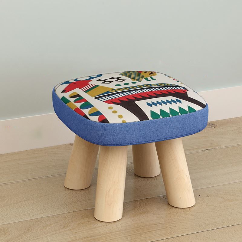 Modern Wooden Standard Trea Resistant Solid Color Indoor Standard Clearhalo 'furn' 'furn_ottomans_poufs' 'Furniture' 'Living Room Furniture' 'Ottomans & Poufs' 'ottomans_poufs' 1200x1200_0117dc85-44a5-47c2-a700-57cd910aa3b1