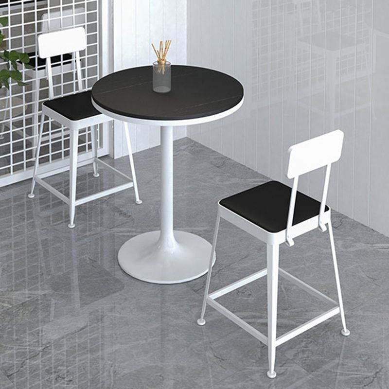 Glam Pub Table Round voetstuktafel voor binnen- en breekroom