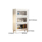 Urban Vertical Standard Bookcase White Manufactured Wood Bookshelf with Glass Doors Clearhalo 'Bookcases' 'furn' 'furn_bookcases' 'Furniture' 'furniture_bookcases' 'Office Furniture' 1200x1200_011bd8f6-9652-4e24-8275-ad38ca5127f6