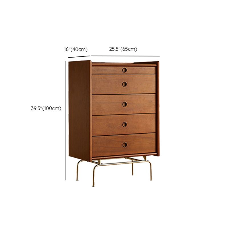 Commode moderne commode coffre en bois massif avec tiroirs 5/6/9