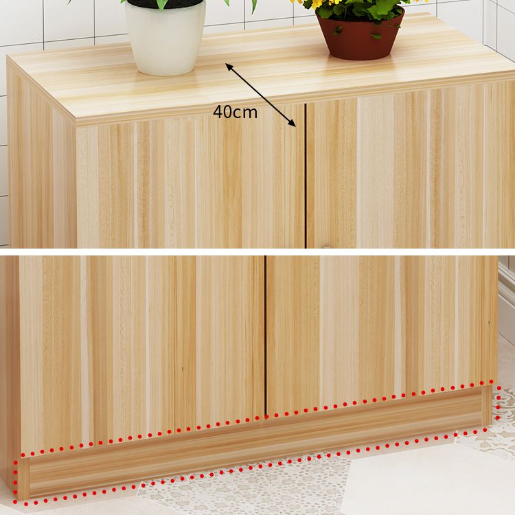 Artificial Wood Dining Room Sideboard Cabinet Modern Server Cabinet with Storage Clearhalo 'buffet_sideboard' 'Buffets & Sideboards' 'Furniture' 'furniture_buffet_sideboard' 'Kitchen & Dining Furniture' 1200x1200_011ead12-c1c1-4c51-bf9b-51ffc9d6bee8