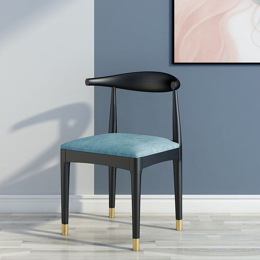 Industrial Style Open Back Side Chair Upholstered Side Chairs for Home Clearhalo 'Dining Chairs' 'Dining Tables & Seating' 'dining_chair' 'furn' 'furn_dining_chair' 'Furniture' 'furniture_dining_chair' 'Kitchen & Dining Furniture' 1200x1200_01200585-3be8-4af8-bd4c-06e6c3627753