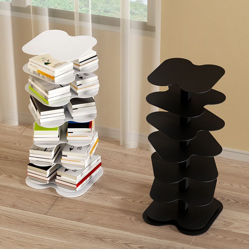 Urban Open Bookcase Metal Vertical Bookshelf for Living Room Clearhalo 'Bookcases' 'furn' 'furn_bookcases' 'Furniture' 'Office Furniture' 1200x1200_01220e44-7be9-48b5-93d0-1492ef488d49