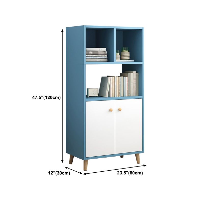 Bibliothèque standard bibliothèque scandinave étagère pour le bureau à domicile