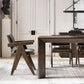 Industrial Pine Wood Dining Table Rectangle Kitchen Wooden Table with 4 Legs Clearhalo ' dining_table' 'Dining Tables & Seating' 'Dining Tables' 'furn' 'furn_dining_table' 'Furniture' 'furniture_dining_table' 'Kitchen & Dining Furniture' 'kitchen&dining_furn' 'kitchen' 'kitchen_dining_table' 1200x1200_01231414-6365-4bb8-8079-acd000c58489