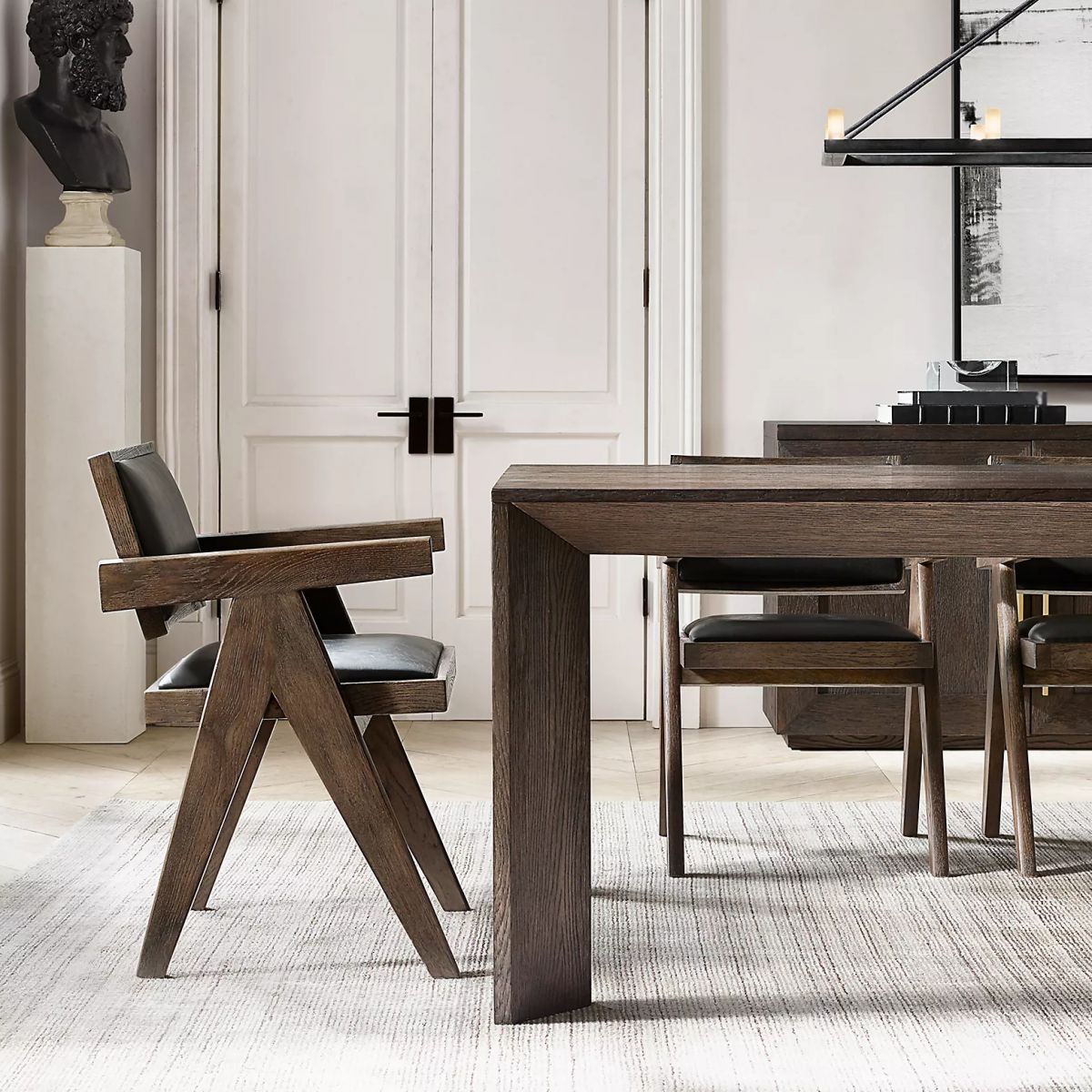 Industrial Pine Wood Dining Table Rectangle Kitchen Wooden Table with 4 Legs Clearhalo ' dining_table' 'Dining Tables & Seating' 'Dining Tables' 'furn' 'furn_dining_table' 'Furniture' 'furniture_dining_table' 'Kitchen & Dining Furniture' 'kitchen&dining_furn' 'kitchen' 'kitchen_dining_table' 1200x1200_01231414-6365-4bb8-8079-acd000c58489