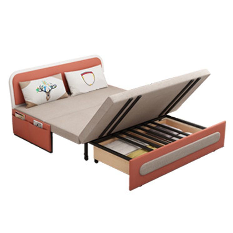 Pillow Included Sofa Futon Armless Cushion Back Convertible Sofa Clearhalo 'furn' 'furn_futons' 'Furniture' 'Futons & Daybeds' 'Futons' 'Living Room Furniture' 1200x1200_01256d66-76ed-4689-ba09-5d1dad737ed4