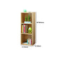 Libreria moderna a back -shelf -legno scaffale per la sala da studio